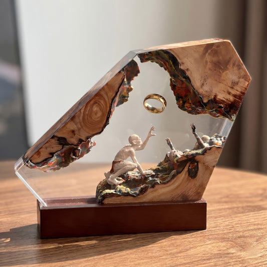 Valorie's Creation | Ring Lamp